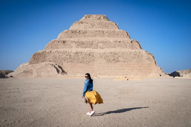 Viaggio a Giza di un Giorno: Piramidi di Giza e Saqqara